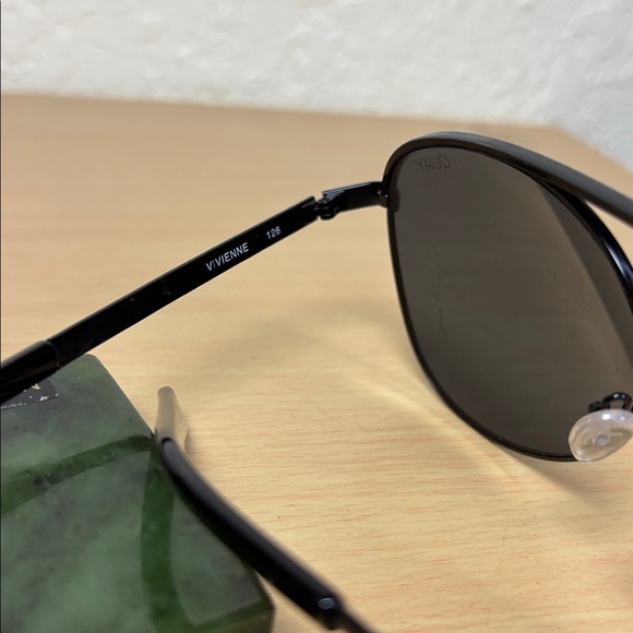 Quay Australia Black Aviator Sunglasses main image 5